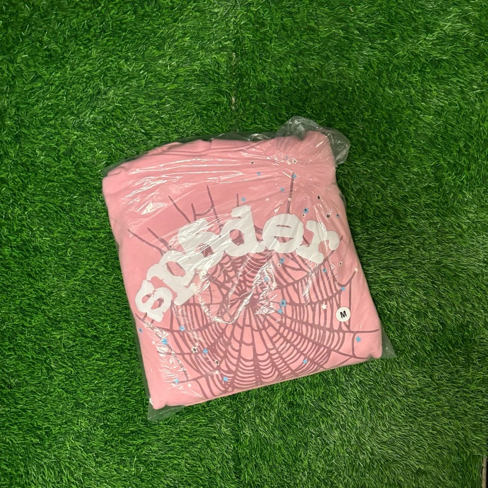 Pink Spider Graphic T-Shirt